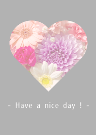 Flowers and hearts -Colorful- 28