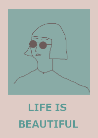LIFE IS BEAUTIFUL #dustygreen