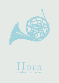 horn gakki Frosty WHT