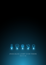 SAXE BLUE LIGHT ICON THEME