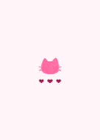 cat&heart-2.(shocking pink)