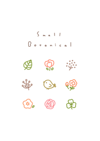 鳥さんとお花。ホワイト