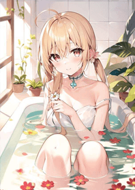 bath girl