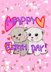 HAPPY BIRTH DAY ☆ お誕生日おめでとう 猫