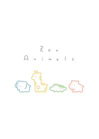 小動物園 / white pastel.