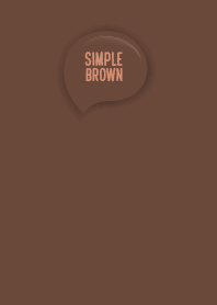 Simple Brown Color Theme