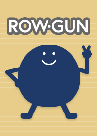 ROW-GUN Navy_Beige