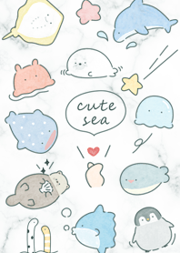 bluegreen Cute sea friends 06_2