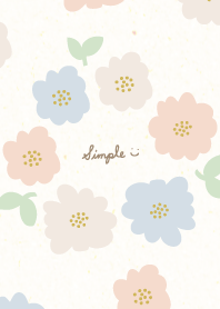 Dull color stylish flowers4 from Japan