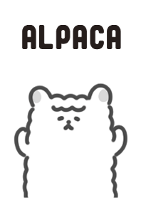 Monochrome alpaca theme