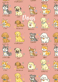 My beloved dog01 pink & blue JP