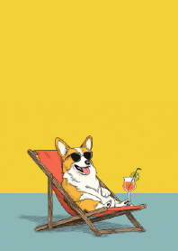 Chill Corgi Vibes