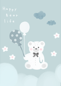 A bear with a happy mood1.