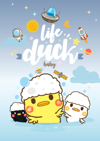 เป็ดอ้วน กาแล็กซี่ ว่ายน้ำ