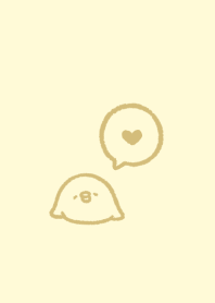 Chill out chick.(yellow09)