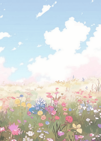 small flowers on the prairie