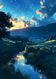 The countryside stars