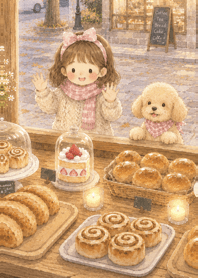 Delicious bakery items