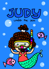 Judy under the sea