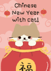 Chinese new year with cat!