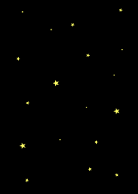 Star Theme / Black / Simple
