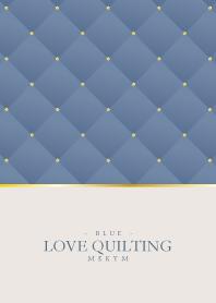 LOVE-QUILTING DUSKY BLUE 2