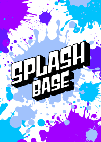 スプラッシュベース-ブルーホワイト