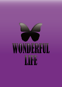 Purple and black theme.