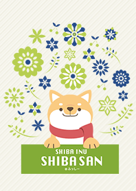 SHIBAINU SHIBASAN -navy green -