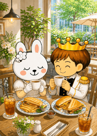 GochiUsagi & Kiran-Morning Sandwich Date