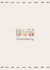 Small Cat and Ichigo -brown-