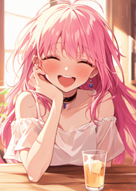 Happy beautiful girl