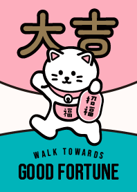 Walk towards DAIKICHI / Mint x Pink