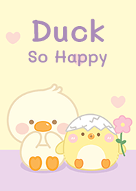 Duck so happy!
