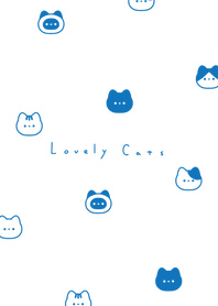 หน้าแมว : blue white