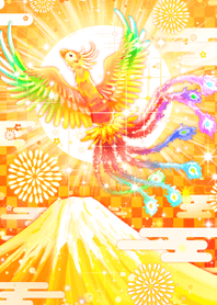 Soaring all luck [Golden Fuji Phoenix]