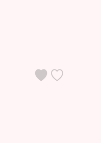 simple hearts(smaller)pink wh
