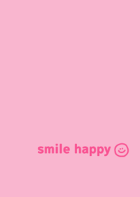 smile happy:)pink