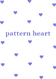 pattern miniheart_whiteblue