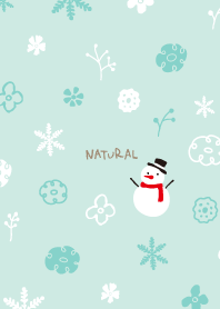 Snowman snowflake14 from Japan