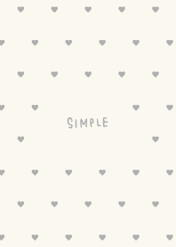 Simple Adult Heart Lots7 from Japan