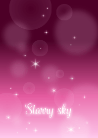 Starry sky(pink)