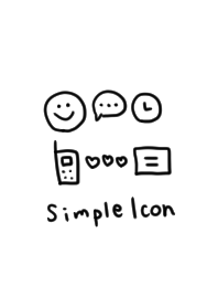 シンプルアイコン Line 着せかえ Line Store シンプルアイコン Line 着せかえ Line Store