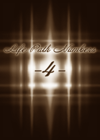 Life Path Numbers -4-Sepia