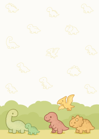 小さな恐竜_パターン 16