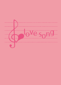 lovesong score Rose pink