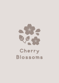 Cherry Blossoms10<Beige>
