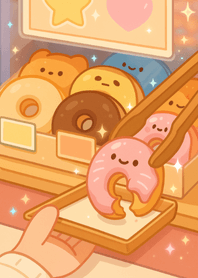 Cute Donut Bunny