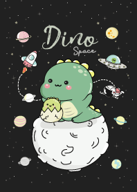 Dino Space. (Black)