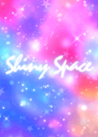 キラキラ宇宙柄